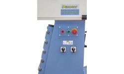 Pipe and profile end grinding machine with aspiration KBR 100 x 2000 DC-2