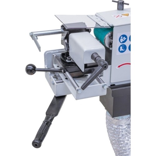 Pipe and profile end grinding machine with aspiration KBR 100 x 2000 DC-2