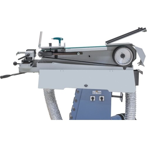 Pipe and profile end grinding machine with aspiration KBR 100 x 2000 DC-2