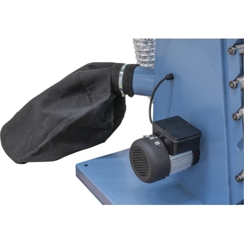 Pipe and profile end grinding machine with aspiration KBR 100 x 2000 DC-2