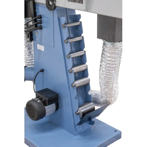 Pipe and profile end grinding machine with aspiration KBR 100 x 2000 DC-2