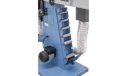 Vamzdžių ir profilių galų šlifavimo staklės su integruota dulkių nutraukimo sistema KBR 100 x 2000 DC-2