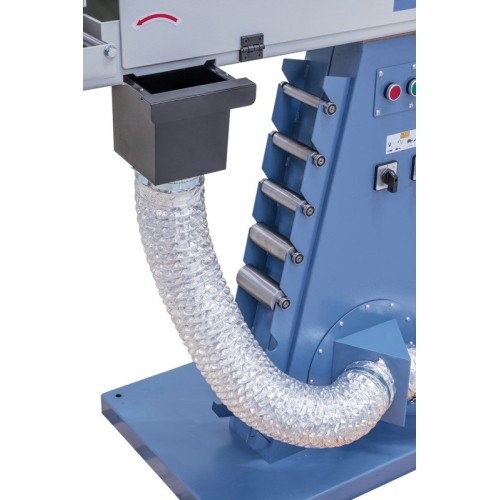 Pipe and profile end grinding machine with aspiration KBR 100 x 2000 DC-2