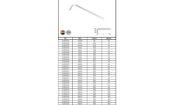 L-type hex key ball point - 14mm