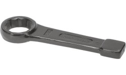 Single end ring slogging spanner - 105mm