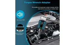 1/2" dinamometrinis skaitmeninis adapteris terkšlei 6-200Nm