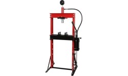 Hydraulic shop press with gauge 20t (foot pump)