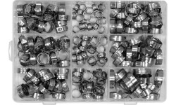 Užspaudžiamų sąvaržų rinkinys (170vnt)(6-21mm)