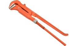 Adjustable pipe wrench 90° - Dydis 3" (76.2mm)