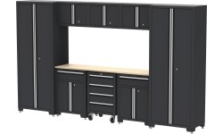 Garage cabinet combo