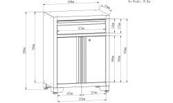 Garage cabinet combo