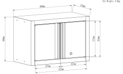 Garage cabinet combo