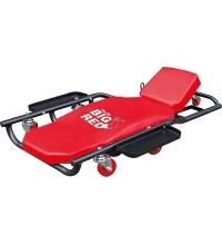 Vežimėlis po automobiliu su šoninėmis dėtuvėmis