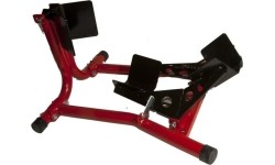 Motorcycle wheel stand
