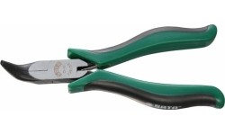 Miniature bent nose pliers 120mm