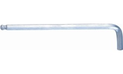 L-tipo šešiakampis raktas, apvalia galvute - 4mm