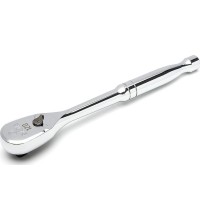 3/8" Dr. Quick-release ratchet (oval head, metal handle), 60 teeth 120P