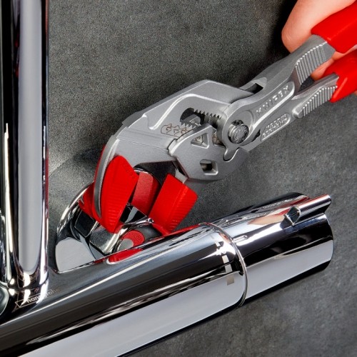 Santechninės replės-raktas KNIPEX su fiksavimu - L150mm