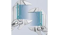 Santechninės replės-raktas KNIPEX su fiksavimu - L150mm