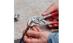 Santechninės replės-raktas KNIPEX su fiksavimu - L150mm