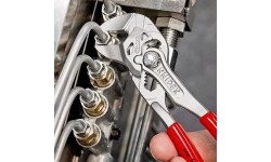 Santechninės replės-raktas KNIPEX su fiksavimu - L150mm