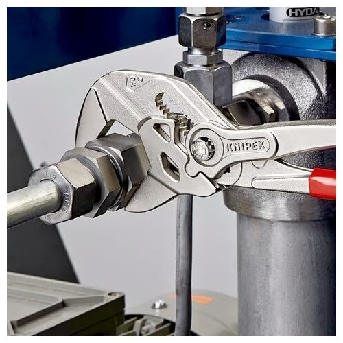 Santechninės replės-raktas KNIPEX su fiksavimu - L300mm