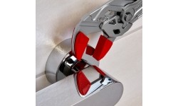 Santechninės replės-raktas KNIPEX su fiksavimu - L125mm