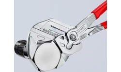 Santechninės replės-raktas KNIPEX su fiksavimu - L125mm
