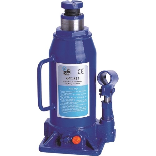Hydraulic bottle jack, 12t TUV