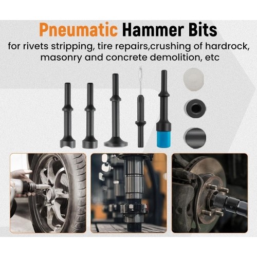 Air hammer with ball joint seperator set 25pcs