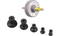 Diesel injector seat cleaner&air valve lapper tools set 6pcs for drill