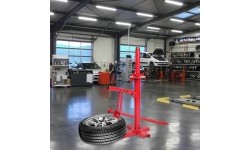 Manual tyre changer and bead breaker