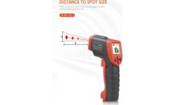 Digital infra-red thermometer / pirometer 550°C
