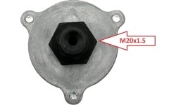 Pump for pneumatic-hydraulic jack T22035