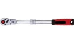 1/4" Terkšlė su lanksčia galvute ir prailginimu 180 / 230mm