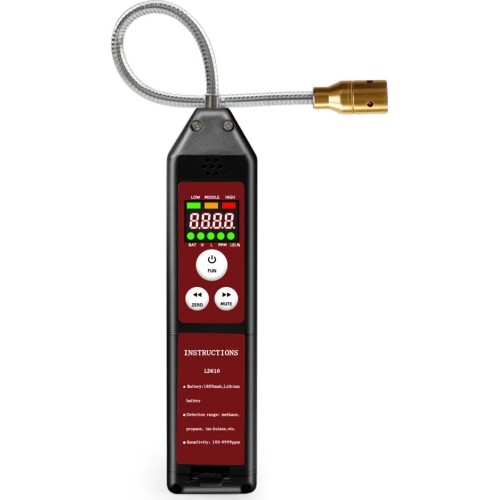 Combustible gas leak detector