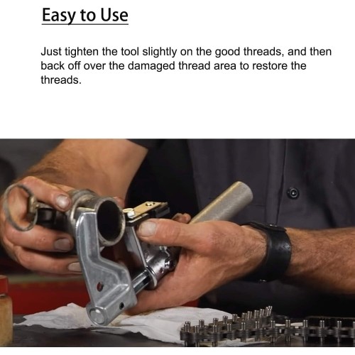 Universal outside thread chaser set 7pcs 35-130mm