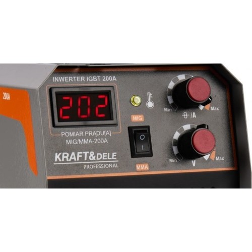 Inverter welding machine FLUX MIG/MMA 200A  