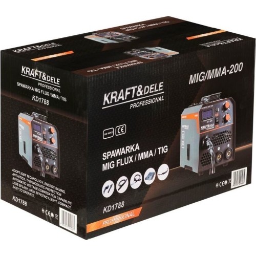 Inverter welding machine FLUX MIG/MMA 200A  