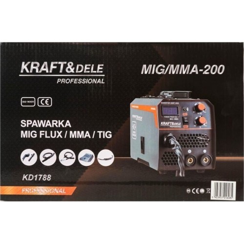 Inverter welding machine FLUX MIG/MMA 200A  