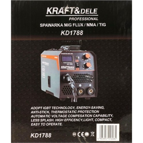 Inverter welding machine FLUX MIG/MMA 200A  