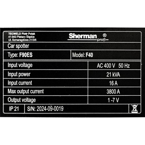 Car Spotter F40 400V body repair welding machine