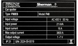 Car Spotter F40 400V body repair welding machine