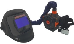Sherman-profi V8a savaime tamsėjantis skydelis su PAPR oro tiekimo sistema