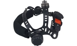 Sherman-profi V8a self-darkening visor with PAPR air supply system