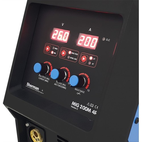 Inverter welder Sherman MIG 200M 4R