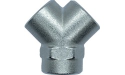 Oro paskirstytojas dvišakis 1/2" su vidiniu sriegiu