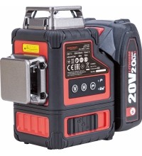 LI-ON Cross laser level 3x3D with green beam set XCUBE box