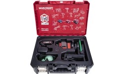LI-ON Cross laser level 3x3D with green beam set XCUBE box
