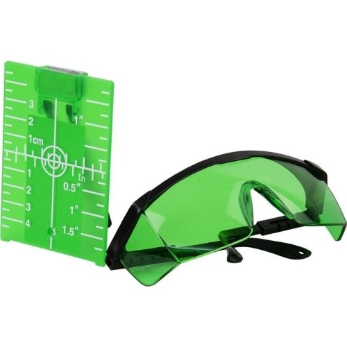 LI-ON Cross laser level 3x3D with green beam set XCUBE box